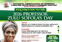 Delta State NANTAP Holds 2026 Zulu Sofola Day