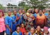 Igiriukwu Women Football Team Visits Chief Samuel Nwogu, Presents Championship Trophy